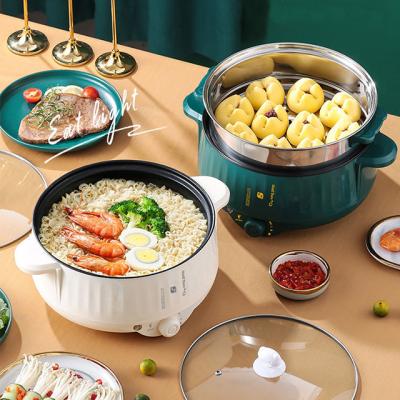 China Factory Direct Luxury Portable Household Amazon Hotsale Electric Boiling Electric Hot Pot Multifunctional Electric Cooking Pot for sale