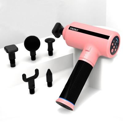 China Body Muscle Masajes Massage Gun 5 Heads Message Other Massager Products Relax Fascial Gun Heated Medical Massage Gun Massagegun for sale