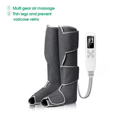 China Wholesale Professional Leg Massage Products Warm Compress Boots Muscle Relax Leg Calf Foot Massager for sale