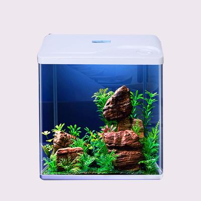 China Large Viable Custom Shape Cylinder Seawater Aquarium Clear Transparent Acrylic Fish Tank for sale