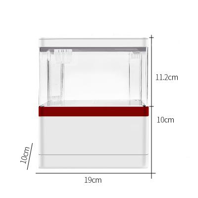 China Hot Selling Viable Modern Desktop Turtle Refillable Acrylic Tank for sale