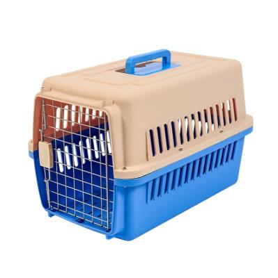 China Breathable Hard-sided Dog Cat Carrier Small Animal Carrier Suitable For Tiny Dog Breeds Perfect Dog Kennel Travel Carrier for sale