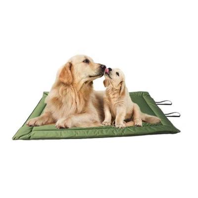 China Soft Cheap Luxury Washable Big Hund Canvas Bett Pet Sofa Bed Mat Travel Oxford Cloth for sale