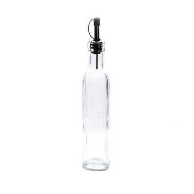 China Olive Oil Glass Container And Vinegar Stocked Bottle for sale