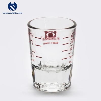 China 60 ML / 2 Ounce Viable Thicken Bottom Juice And Alcohol Shot Drinks Cup for sale