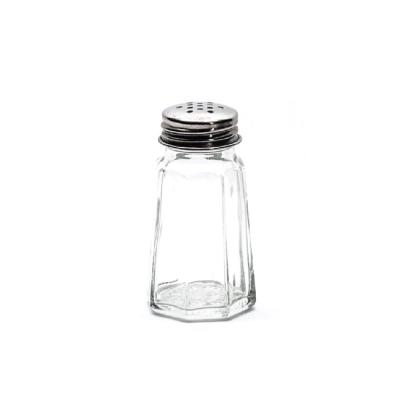 China OEM Empty Design Custom Spice Jar Stocked Glass For Kitchen for sale