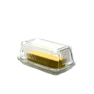 China Viable Custom Butter and Cheese Clear Ice Cream Dishes for sale