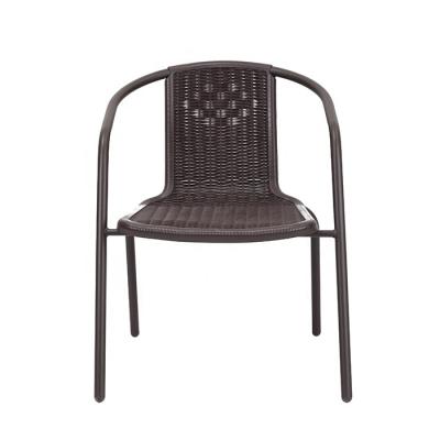 China Fine Modern Dining Garden Chair Full Polypropylene Stackable Design Plastic Dining Chairs With Arms for sale