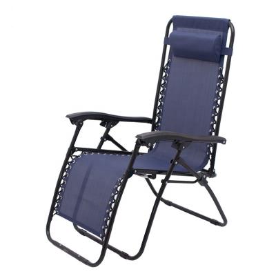 China Modern Weightless Portable Steel Folding Reclining Beach Chair With Various Colors for sale