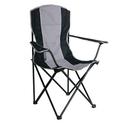 China Modern Lightweight Easy Folding Carry Foldable Armrest Chair Outdoor Picnic Camping Beach Camping Chair for sale