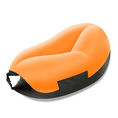 China Hot Selling New Design Air Inflatable Sofa Bed Outdoor Inflatable Beach Chair Portable Sofa Hybrid Type for sale