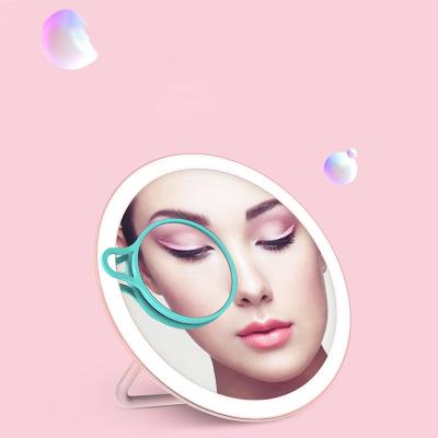 China Makeup Led Vanity Light Beauty Makeup Girls Woman Cosmetic Mirror With Lights for sale