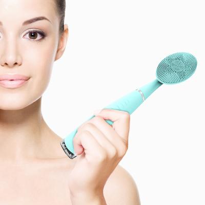 China 2021 Acne Treatment Hot Selling Even Silicone Face Massager Deep Cleansing Brush For Women And Girls for sale