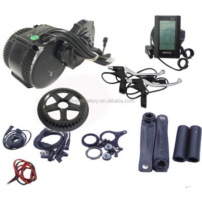 China mid motor kit BB68MM BB100MM BB120MM 48V 750W bafang bbs02b mid motor kit mid drive 8fun mid motor drive with C965 display for sale