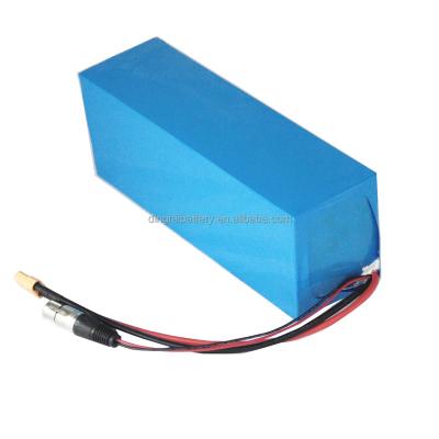 China Hot shrink film customized 750W 1000w ebike lithium ion battery pack 48V 20Ah 25Ah 30Ah electric bicycle battery bottom pack for sale