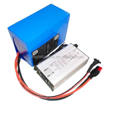 China ebike 14S3P 18650 52V 10Ah battery pack with 58.8V 2A charger for bafang bbs02b bbshd 750W 1000W motor kit 70*90*265mm or customized for sale