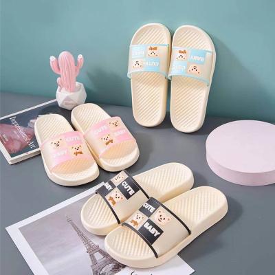 China Factory Wholesale Waterproof Slipper New Designs PVC Women Shoes Upper Home Ladies Slippers Slippers for sale