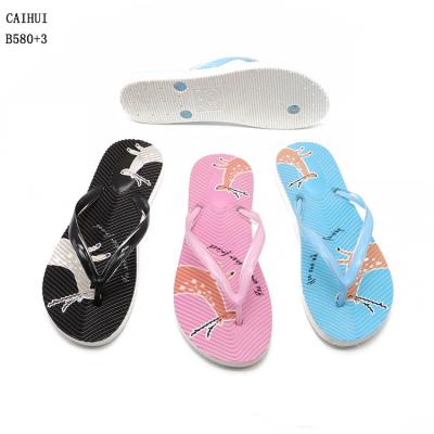 China Hot Selling Sweat-absorbent women flat slippers hawaii flip flops comfortable ladies chappal sleepers wholesale for sale