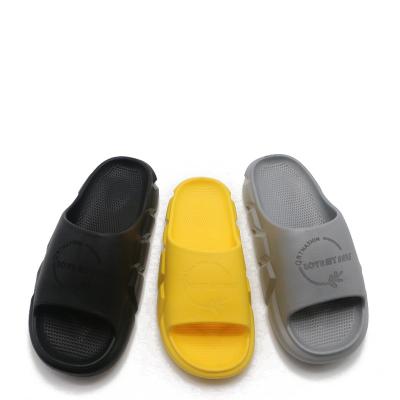 China Custom Brand Mens Slides Slippers Original Mens Anti-Smell Slipper One Piece Shoes High Quality Slippers for sale