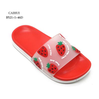 China Anti-odor new arrival sandals women printed logo Thailand sandals fashion new style woman chappal for sale