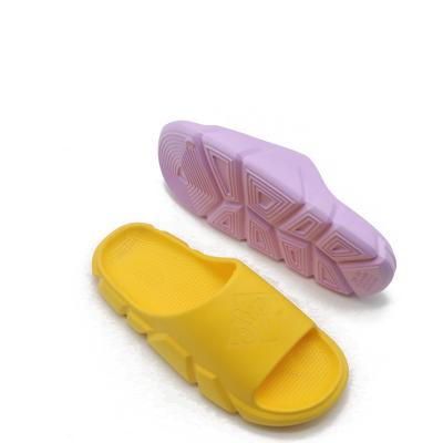 China Lightweight Original Custom Unisex OEM Slips EVA Brand Slipper Women Yeezy Elastic Ladies Slippers Slippers for sale