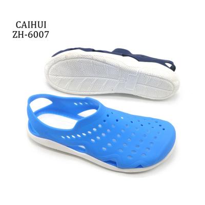 China 2019 popular Anti-odor suitable for china rainy season servo control men's soft flat slippers for sale