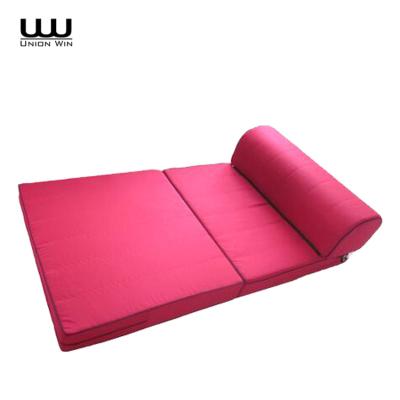 China Cheap Multifunctional Foldable Living Room Furniture Foldable Modern Red Fashion Furniture Sofa Bed for sale