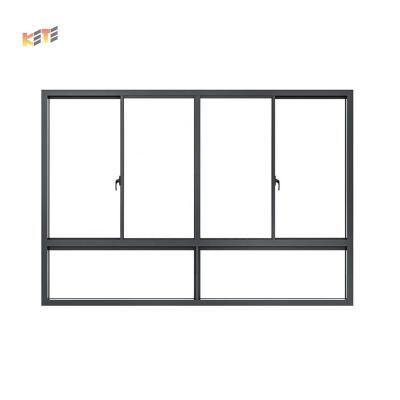 China Sliding Optional High Quality Aluminum Vertical Sliding Window Series for sale