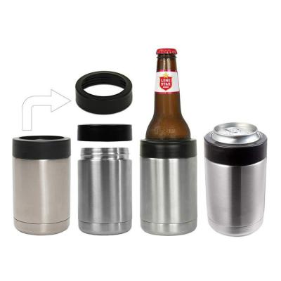 China 375ml High Quality Viable Can Beer Can Cooler Stainless Steel Cooler Insulated Metal 12 Ounce Cans Stubby Cola Coolers For Australia for sale