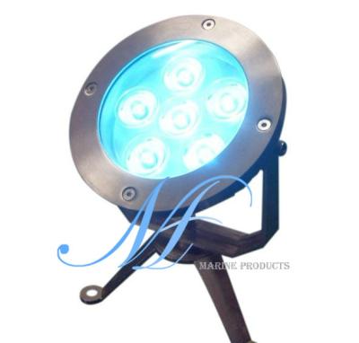 China LED underwater light, IP68 swimming pool light, fountain LED lamp, park light for sale