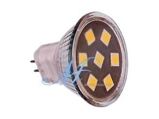 China 10-30VDC 1.5W MR11 7 SMD5050 LED Lamp Bulb, LED Spotlight, Cabinet Light, LED Backlight for sale