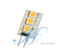 China DC12V G4 SMD5050 LED Reading Lamp Bulb, car bulb, auto light, LED cabinet light for sale