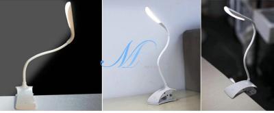 China High Quality USB LED Table Lamp With Touch ON Sensor, computer ABS led reading lamp for sale