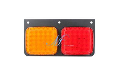 China 5006 Square combination 82 LEDs with iron plate trailer led light truck auto parts for sale