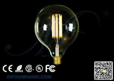 China 8W 110v-240v 5000k Stark White Led Filament Bulb Replace 50w Equal Incandescent Light Bulbs for sale