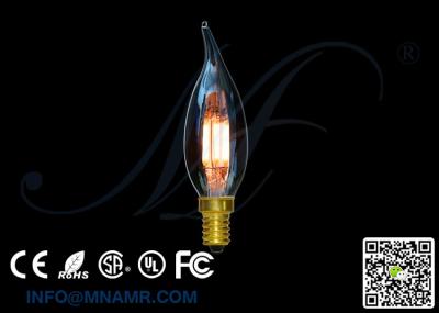 Chine L'ampoule C32 de LED a incliné les ampoules claires 3000k de bougie en verre 120v 240v E14 1w 2w 3w 4w 6w pour des lumières de lustre à vendre