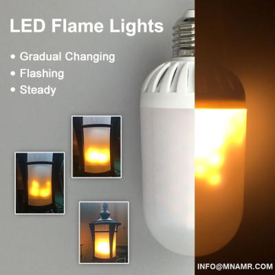 China 3D Vivid LED Flame Light E27 LED Candle Light for sale