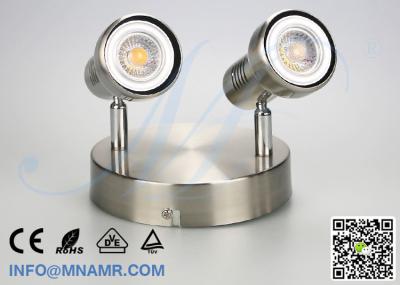 Chine Bons montage principal de lampe de mur d'appareil d'éclairage de mur des prix 2 LED avec le projecteur remplaçable E14 G4 G9 MR16 GU5.3 GU10 de 2x5W LED à vendre