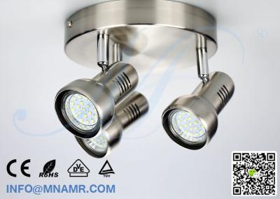 Chine Éclairage décoratif de magasin de lumière de magasin des débouchés LED du fabricant 3 de la Chine avec la lampe remplaçable GU10 d'ampoule de 3x5W AC100-240V LED à vendre