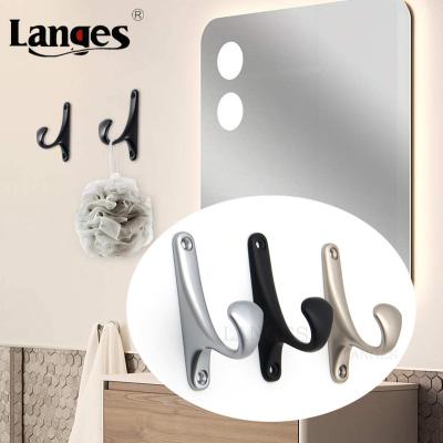 China Modern Hotel Bedroom Furniture Zinc Alloy Wall Mounted Hat Hanger Hook for sale