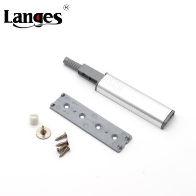 China Modern Easy Installation Wardrobe Cabinet Push Open Door Latch Buffer Aluminum Plastic Damper for sale