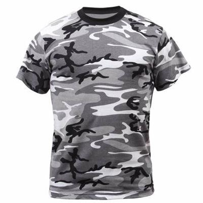 China Custom Military Camouflage Anti-Wrinkle T-shirt Tactical T-shirt China Suppliers for sale