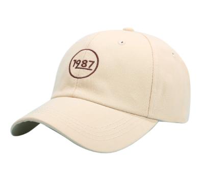 China COMMON High Quality Cotton 6 Panel Hat Cap Embroidered Unstructured Dad Hats Custom Embroidery for sale