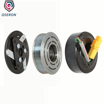 China AC Compressor Clutch Kit Assembly Assy Pulley HUB Plate Metal And Plastic Coil Supporting DZH-14-0001 12V For Peugeot 408 for sale