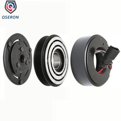 China Metal and Plastic AC Compressor Clutch Kit Assembly Assy Pulley HUB Plate Coil Bearing DZH-14-0012 12V for Joyear for sale