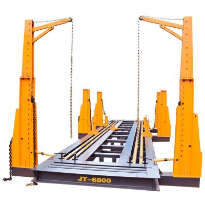 China car frame straightening machine, chassis straightening bench, truck frame machine 50Ton for sale