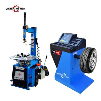 China JINTUO Car Wheel Balancer and Auto Tire Changer JT-600+JW-100 for sale