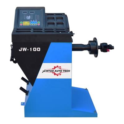 China High quality balancinig wheel tire service shop JINTUO new product tire balancing machine for sale