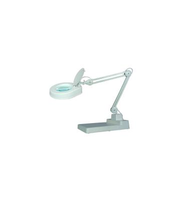 China T9 22 Watt Circular Esd Led Magnifying Lamp 3X Heavy Base External Springs Arm for sale