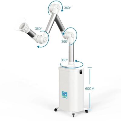 China Máquina oral externa de la succión del aerosol de la succión, extractor ULTRAVIOLETA del humo de la desinfección de las gotitas aerotransportadas de los aerosoles del virus en venta